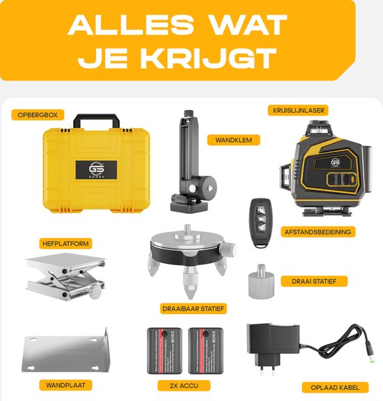 Kruislijnlaser - GS Goods